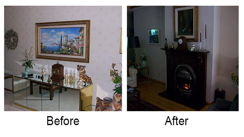 Before and After work