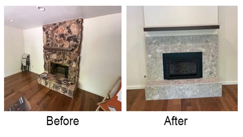 Before and After work