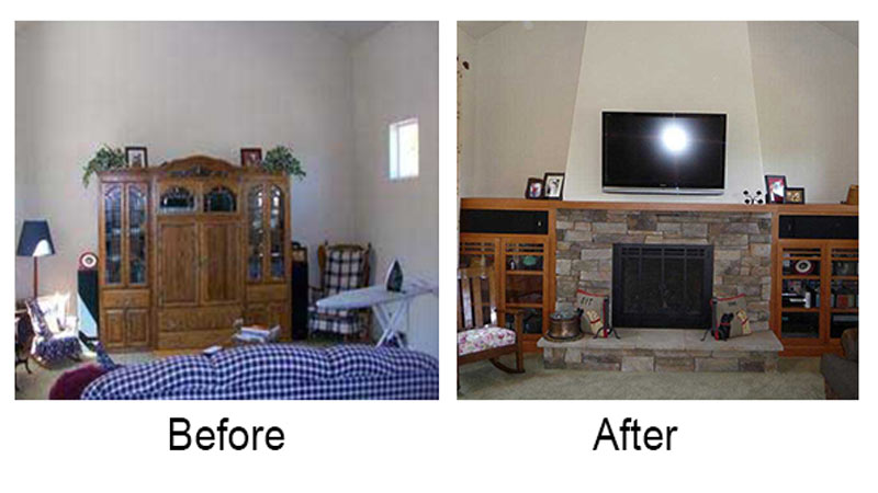 Before and After work
